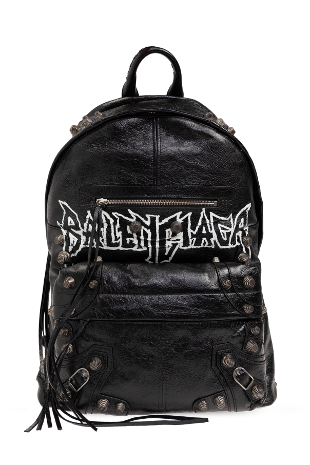 Backpack VOLCOM School Backpack D6522205 Black Extension fmedShops Spain Black Leather backpack Balenciaga